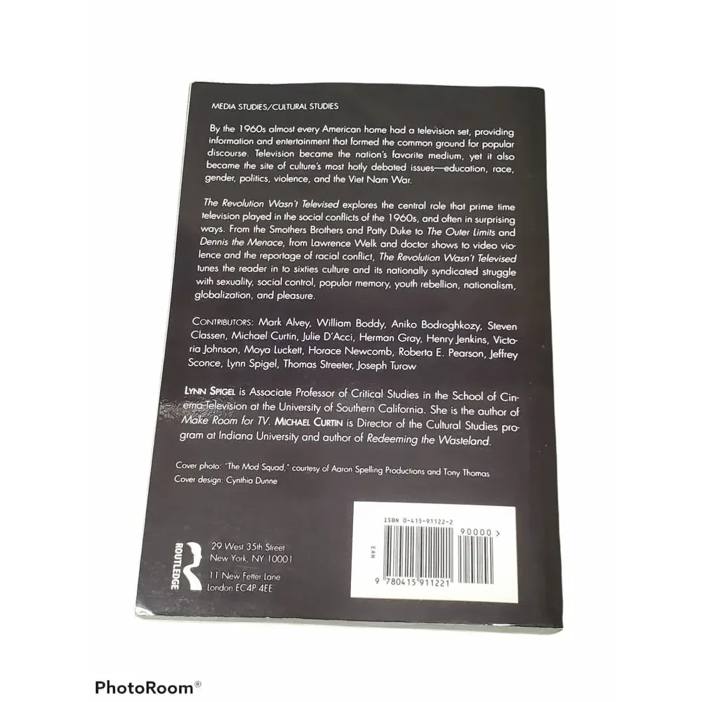 The Revolution Wasn't Televised Paperback Book 60's Television & Social Conflict